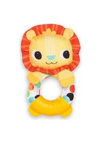 Resim Bright Starts Sevimli Çıngırak & Dişlik Arkadaşım Aslan Çok Renkli 