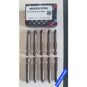 Resim Izeltaş Ph2 x 50 mm Yıldız Bits Uç 10 Adet 