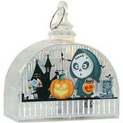 Resim Geeksen Çocuklar İçin Taşınabilir Işıklı Cadılar Bayramı Balkabağı Feneri - Parti Dekorasyonu Diğer 