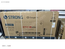 Resim FIRSAT ÜRÜNÜ STRONG 216 EKRAN QLED 4K ULTRA HD TV 