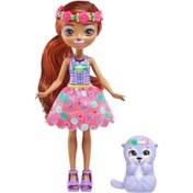 Resim Enchantimals Popüler Karakter Bebekler Oneda Otter ve Kelpi FNH22-HXB98 