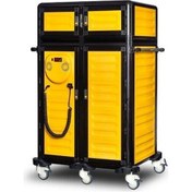 Resim Gastrolley İkili Hastane Tepsi Arabası 100 / 25 Isıtmalı+nötr 101 X 70 X 158 Cm 