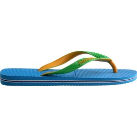 Resim HAVAIANAS Brasil Mix Turquoise Yellow Erkek Parmak Arası Terlik 4123206-1989 