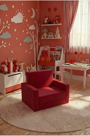 Resim LENSA HOME Çocuk Koltuğu Komple Sünger Katlanabilir Yataklı - Çocuk Minderi (0-4 YAŞ) 