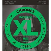 Resim D'Addario ECB80 Bas Gitar Teli Seti 