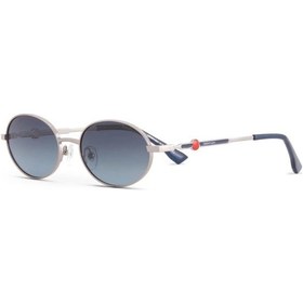 Resim Despada Ds 2335 C4 56 Unisex Oval Gri Metal Güneş Gözlüğü 