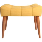 Resim Ze10 Design New Cool Puf Sarı 