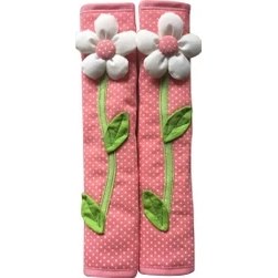 Resim Lillian 2 Adet Pastoral Çiçek Puantiyeli Kapı/buzdolabı Kulpu Kapağı Buzdolabı Kapı Eldiveni Ev Dekorasyonu Mutfak Aksesuarları Pembe (Yurt Dışından) 