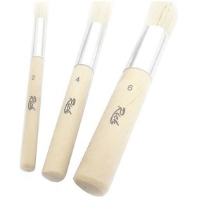 Resim Rich Stencil 3 Parça Fırça Seti 