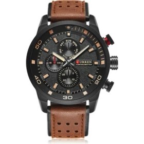 Resim 2xudc KREB110128 Moda Curren 8250 Erkek Spor Suya Dayanıklı Kuvars Rahat Iş Lüks Izle Deri Bilek 24MM Kuvars Izle (Yurt Dışından) 