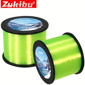 Resim ZUKIBO 1093.6Y/1000m Naylon Balıkçılık İpi Süper Güçlü Monofilament Fluorokarbon Kaplamalı Tuzlu Su ve Tatlı Suda Kullanım İçin Dayanıklı, Sıfır Su Emme Sağlıklı Malzeme ile Pürüzsüz Atış 