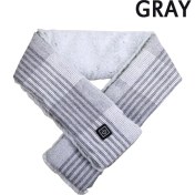 Resim Chaoduo Shop Gri Stil USB Isıtmalı Kış Eşarp Kadınlar Sıcaklığı Ayarlamak Elektrikli Isıtma Eşarp Atkısı Yaka Eşarp Termal Boyun Wrap Isıtıcı Hediye (Yurt Dışından) 