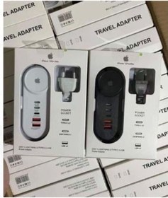 Resim Powermaster Pm-20659 25w Pd Lıghtnıng+ 2 Type-c + 2 Usb Şarj Adaptör 