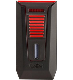 Resim Colibri Slide Siyah-Kırmızı Puro Çakmağı 