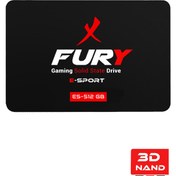 Resim FURY E-sport 512 Gb 550mb-500mb/s Sata3 2,5 Gaming Ssd 