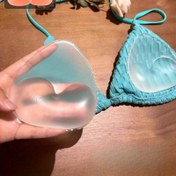 Resim 1 Çift Yeniden Kullanılabilir Silikon Sütyen İçi - Görünmez Push-Up Pedler, Doğal Göğüs Kaldırma için Yumuşak Kalınlaştırılmış Destekler, Bikini ve İç Giyim Aksesuarları, Elbiseler, Halter Kıyafetler, Bikini Geliştirme, Dayanıklı Kumaş Yapısı, Pürüzsüz Dokusu 