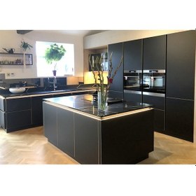 Resim Mat Siyah Folyo Yapışkanlı Kaplama Folyosu 122 Cmx1Mt 