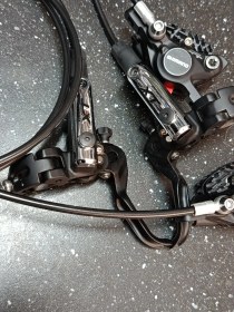 Resim SHIMANO DEORE XT BL-M785 BR-M785 ÖN ARKA HİDROLİK DİSK FREN TAKIMI 