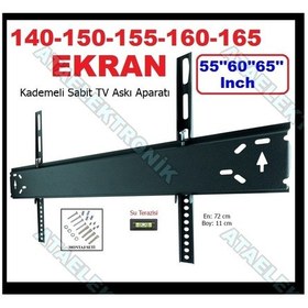 Resim 140 144 155 Ekran 55'' 65'' Inch İnch İnç Led Tv Askı Aparatı 