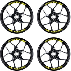 Resim Sellor Yamaha Yzf R25 Yazılı 8Li Jant İçi Yazı Sticker Etiket Neon Sarı 