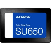 Resim Adata 240GB 2.5" SU650 520-450MB-S ASU650SS-240GT-R SSD Harddisk 