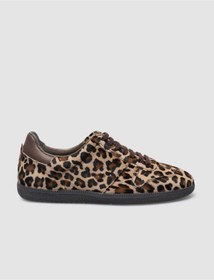 Resim Cabani Leopar Deri Bağcıklı Kadın Sneaker 