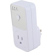 Resim Moveevo 120vac Dondurucu Voltaj Koruyucu, 80-150v Aralığında Güvenli Korumalı, 5-6 Dakika Gecikmeli, Pc Malzeme, Ev Aletlerini Korur 