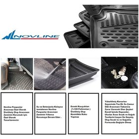 Resim Novline RENAULT Latitude 2011 Sonrası 3D Havuzlu Paspas BEJ Renk 