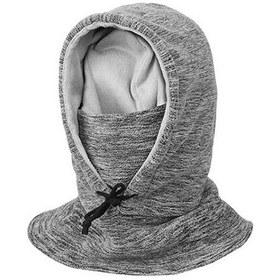 Resim Erkek Kadın Kış Balaklava Sıcak Rüzgar Geçirmez Polar Astarlı Lastik Ağızlı Boyun Kaskı Bisiklet Yürüyüş Koşu Dış Mekan Şapkası 