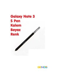 Resim Samsung Galaxy Uyumlu Note 3 Dokunmatik Kalem S Pen Stylus Siyah 