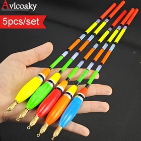 Resim 5 adet AVLCOAKI Çok Renkli Balıkçılık Yüzerleri - Yüksek Yükseltili, Dayanıklı ABS Malzeme, Canlı Renkler, Taş ve Deniz Balıkçılığı İçin İdeal, Tuzlu ve Tatlı Su Balıkçılığı İçin Uygun, Tuzlu Su Balıkçılığı Yüzerleri|Canlı Balıkçılık Yüzerleri|Dayanıklı Balıkçılık Bobberleri, Balıkçılık Yüzeri 