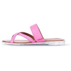 Resim Bueno Shoes Fuşya Deri Kadın Parmak Arası Terlik 01wq2012 