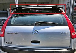 Resim Citroen C4 BGR Spoiler 