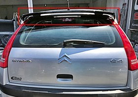 Resim Citroen C4 BGR Spoiler 