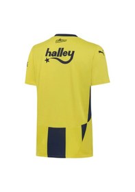 Resim Puma Fenerbahçe 2024/25 İç Saha Erkek Sarı Futbol Forması 77536001 Sarı - Lacivert 