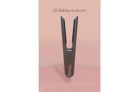 Resim Sinbo SHD-1742 Kablosuz Saç Düzleştirici Gri 