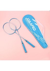 Resim 2'li Badminton Raket Seti 