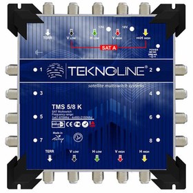 Resim 5X8 KASKATLI MULTISWITCH UYDU DAĞITIM SANTRALI TEKNOLINE 