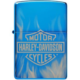 Resim Zippo Çakmak 49469-099455 Sapphire 20446 Harley Davidson 