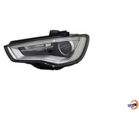 Resim Audı A3 Ön Far Elektrık Motorlu Krom Ledli Xenon Tip Sol.13-16 8v0941043 