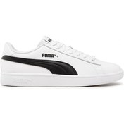 Resim Puma Smash V2 L Beyaz Kadın Sneaker 000000000101905106 Beyaz - Siyah 