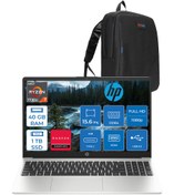 Resim Hp 255 G10 Amd Ryzen 7 7730U 40GB 1tb SSD Amd Radeon Grafik Freedos 15.6" Taşınabilir Bilgisayar 9G1F9ETF23 + Zetta Çanta 