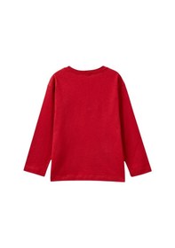 Resim United Colors Of Benetton Unisex Çocuk Sweatshirt Ben.3ı1xg10fl Kırmızı 