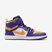 Resim Nike Air Jordan 1 Hi Flyease "lakers" | Dc7986-517 Kadın Spor Ayakkabısı 
