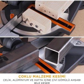 Resim Evolution 046-0003A R210CMS Bileşik Gönye Kesme Makinesi, 210MM 