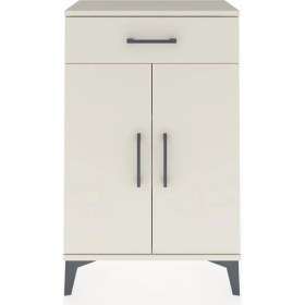 Resim Arges Komodin 2 Raflı Tek Çekmeceli 2 Kapaklı 60X30X96 Aytaşı-Aytaşı 