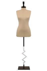 Resim Manken İstanbul 38 Beden Dekoratif Zig Zag Özel Ayaklı Sünger Iğne Batabilen Terzi Mankeni 