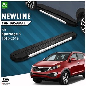 Resim S-dizayn Kia Sportage 3 Newline Krom Yan Basamak 173 Cm 2010-2016 