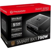 Resim Thermaltake Smart Bx1 750W 80PLUS Bronze Güç Kaynağı 