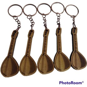 Resim harmoni strings Bağlama Anahtarlık 5 Adet 